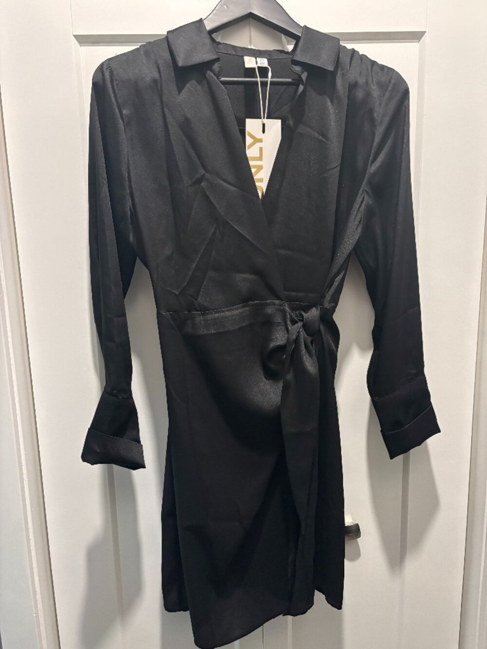 Suzette Wrap Mini Dress